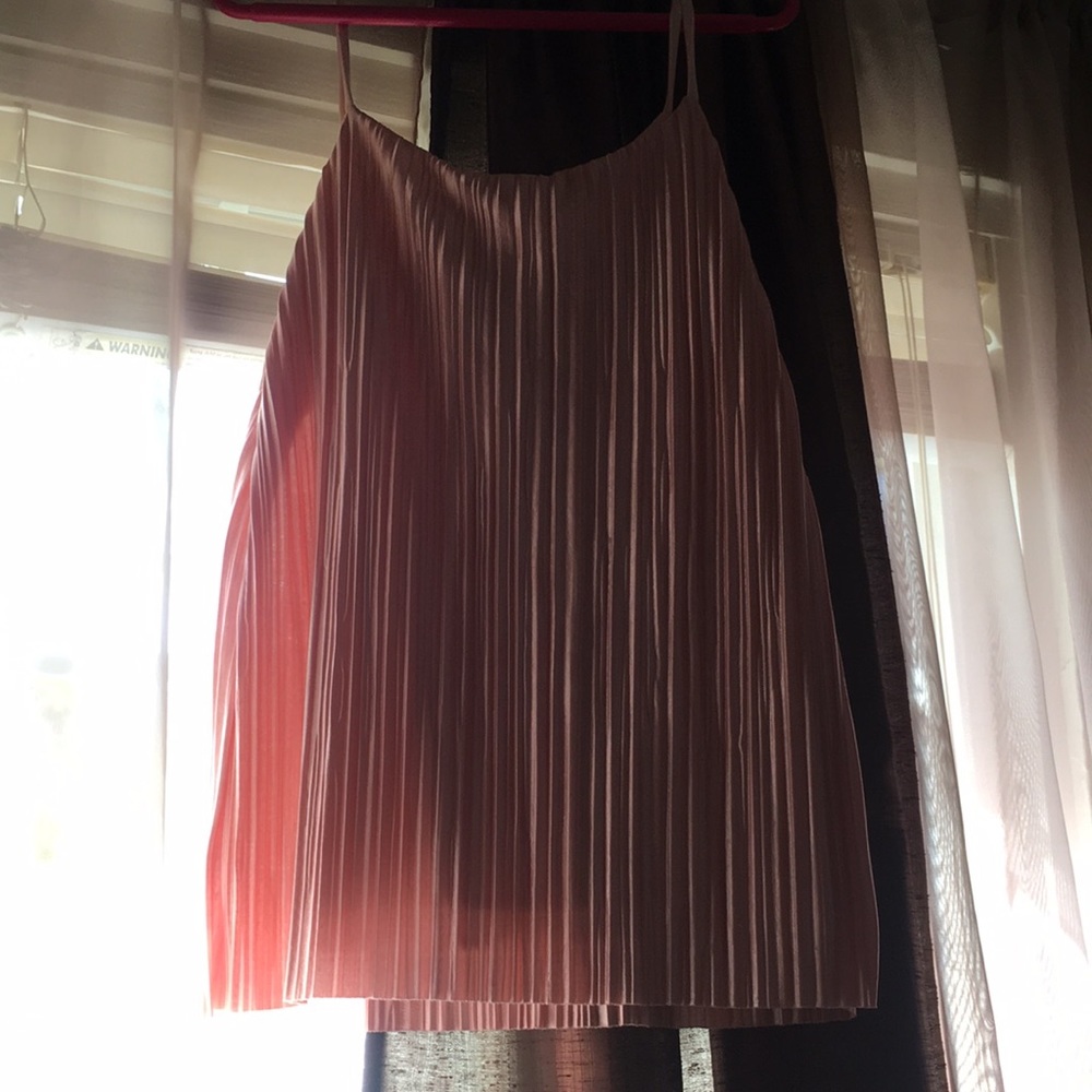 Silk pink top